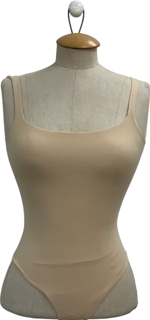 SKIMS Beige Everyday Sculpt Bodysuit UK XS