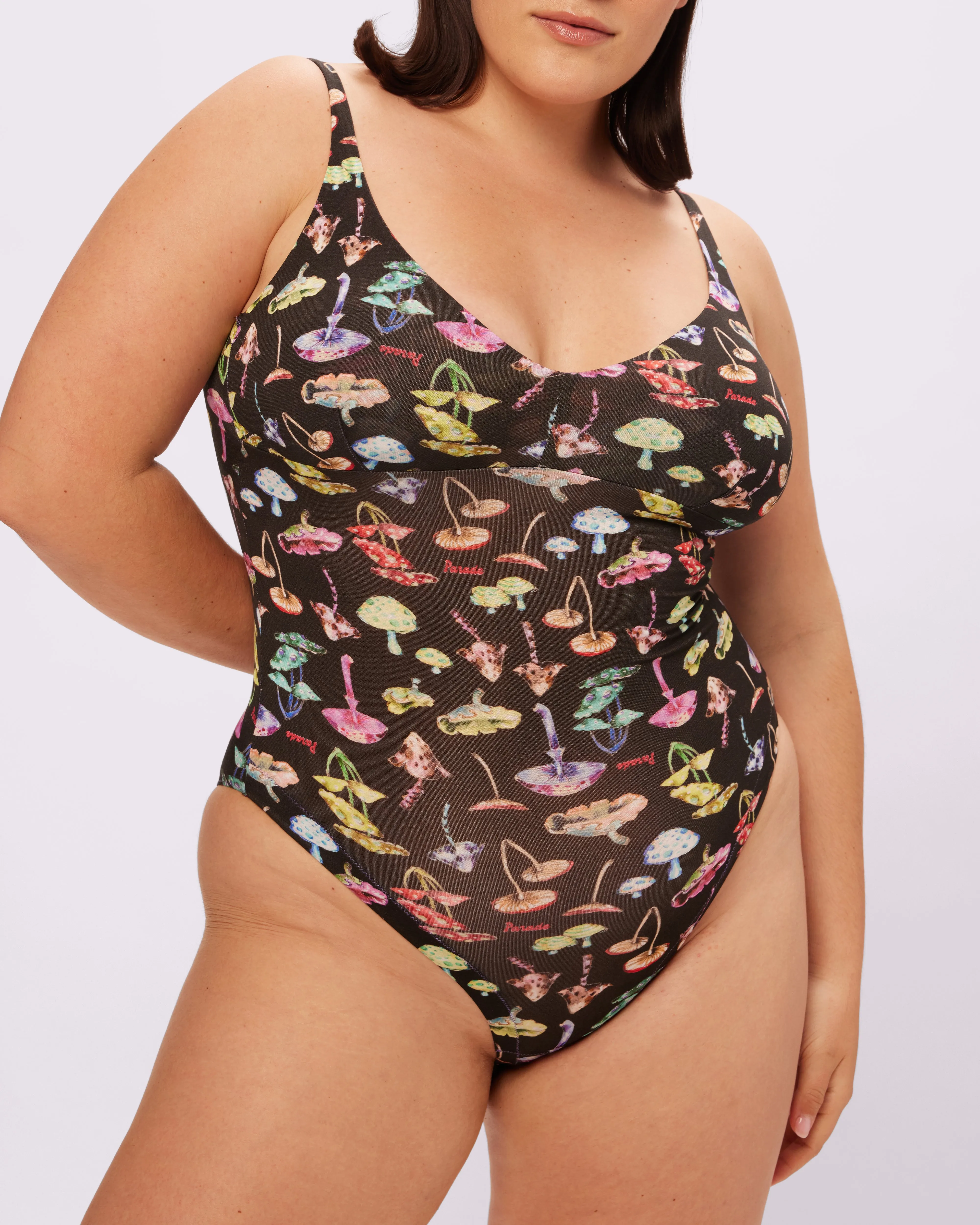 Soft Sculpt Bodysuit | New:Cotton (Trip)