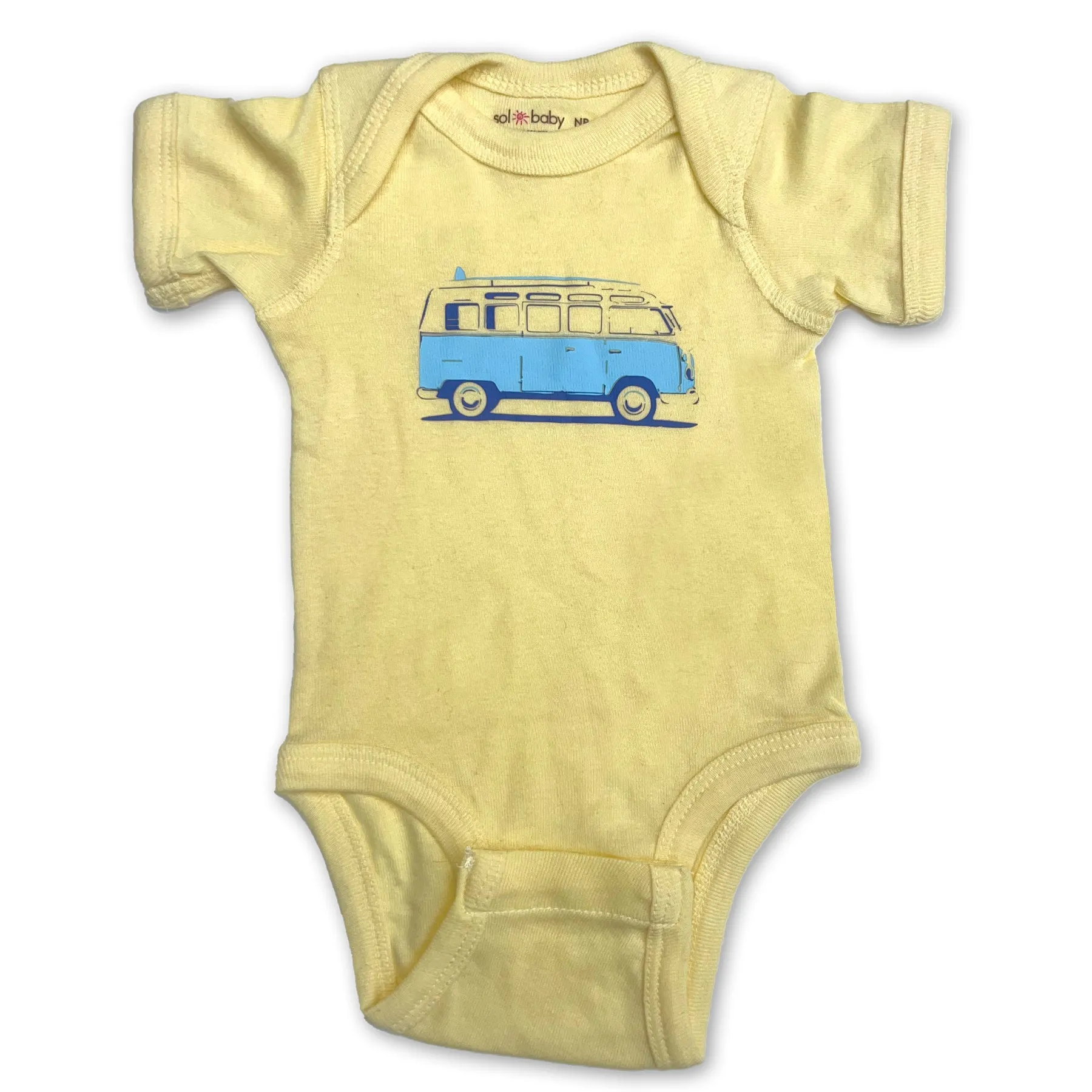 Sol Baby Aqua Surf Bus Bodysuit