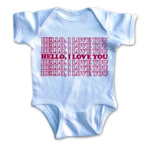 Sol Baby Hello, I Love You Bodysuit