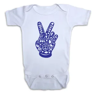 Sol Baby Peace Love and Sol Bodysuit