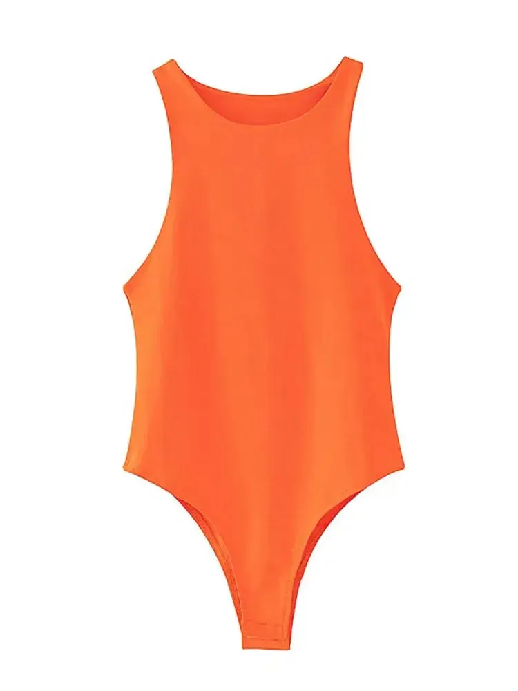 Solid Femme Bodycon Shapewear Bodysuit