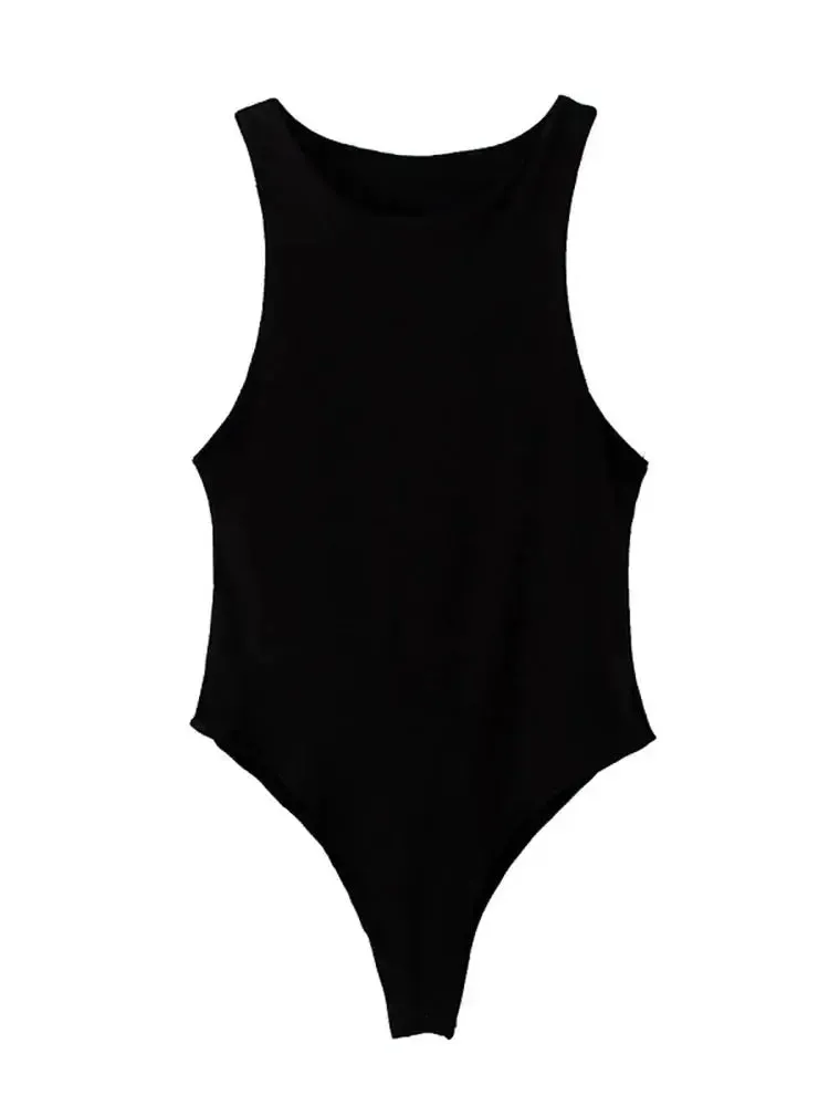 Solid Femme Bodycon Shapewear Bodysuit