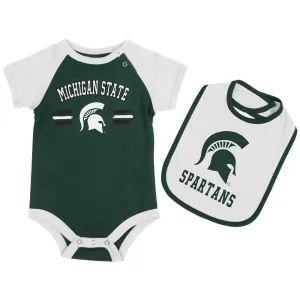 Spartans Baby Bodysuit with Bib