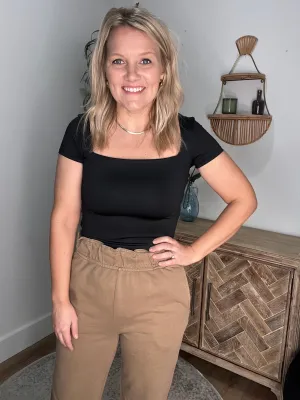 Square Neck Bodysuit