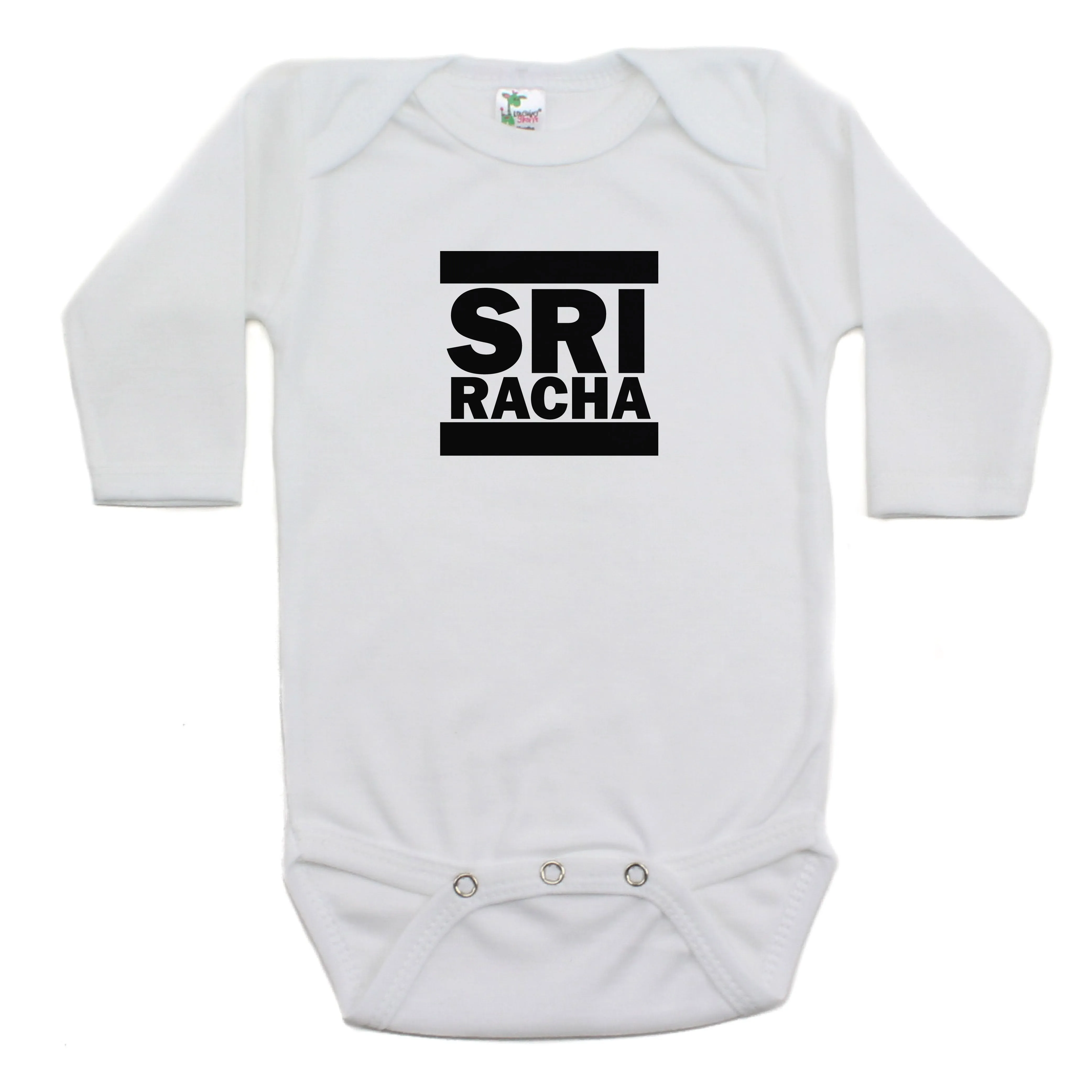 Sriracha DMC Long Sleeve Cotton Bodysuit