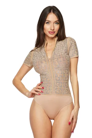 S/s Studs Bodysuit