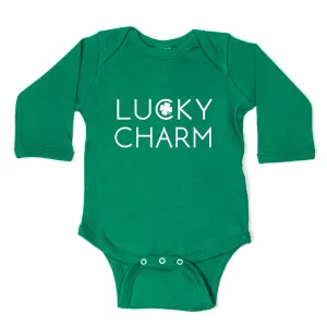 St. Patrick's Day Lucky Charm Long Sleeve Baby Infant Bodysuit