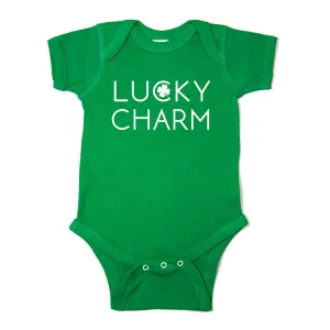 St. Patrick's Day Lucky Charm Short Sleeve Baby Infant Bodysuit