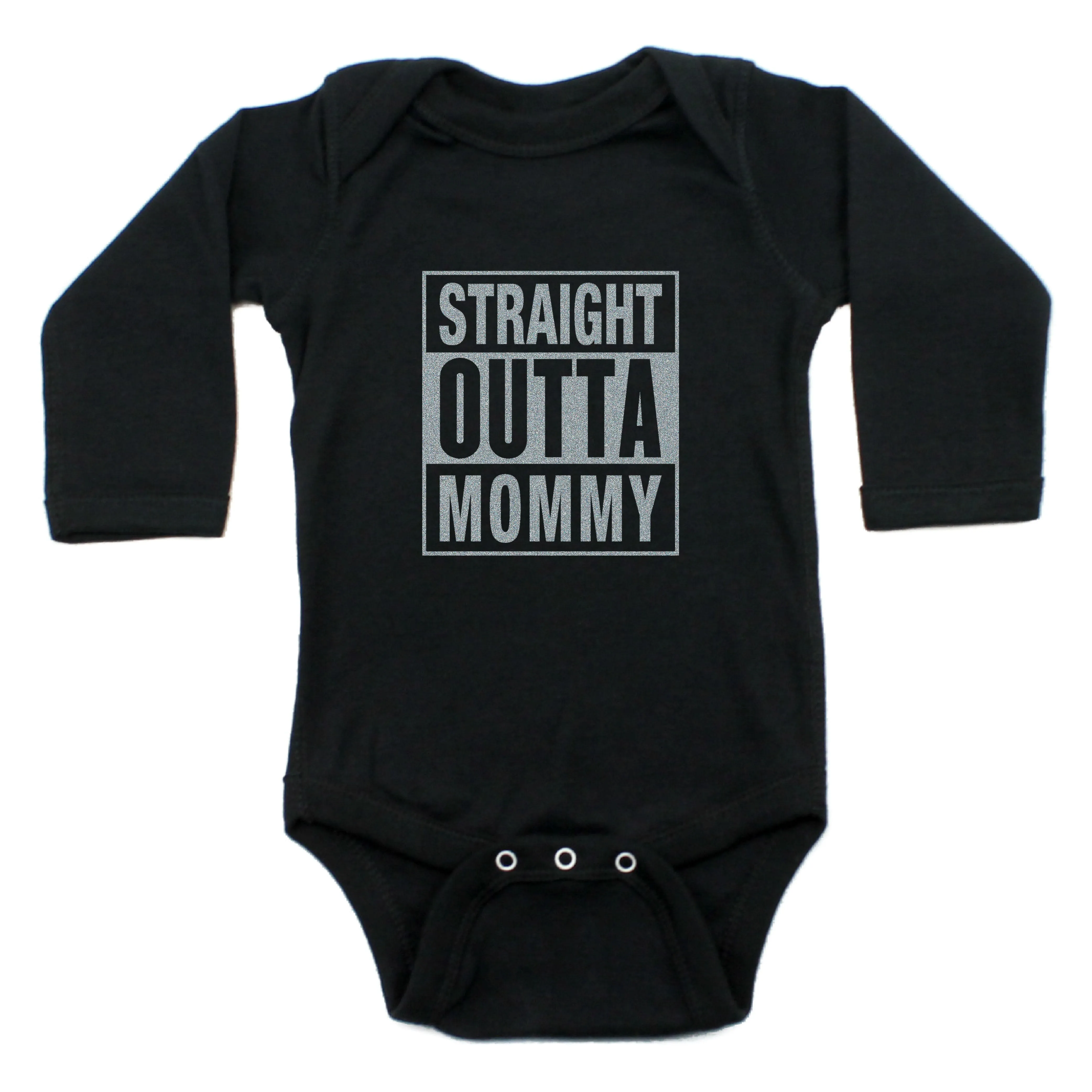 Straight Outta Mommy Bodysuit Long Sleeve Bodysuit