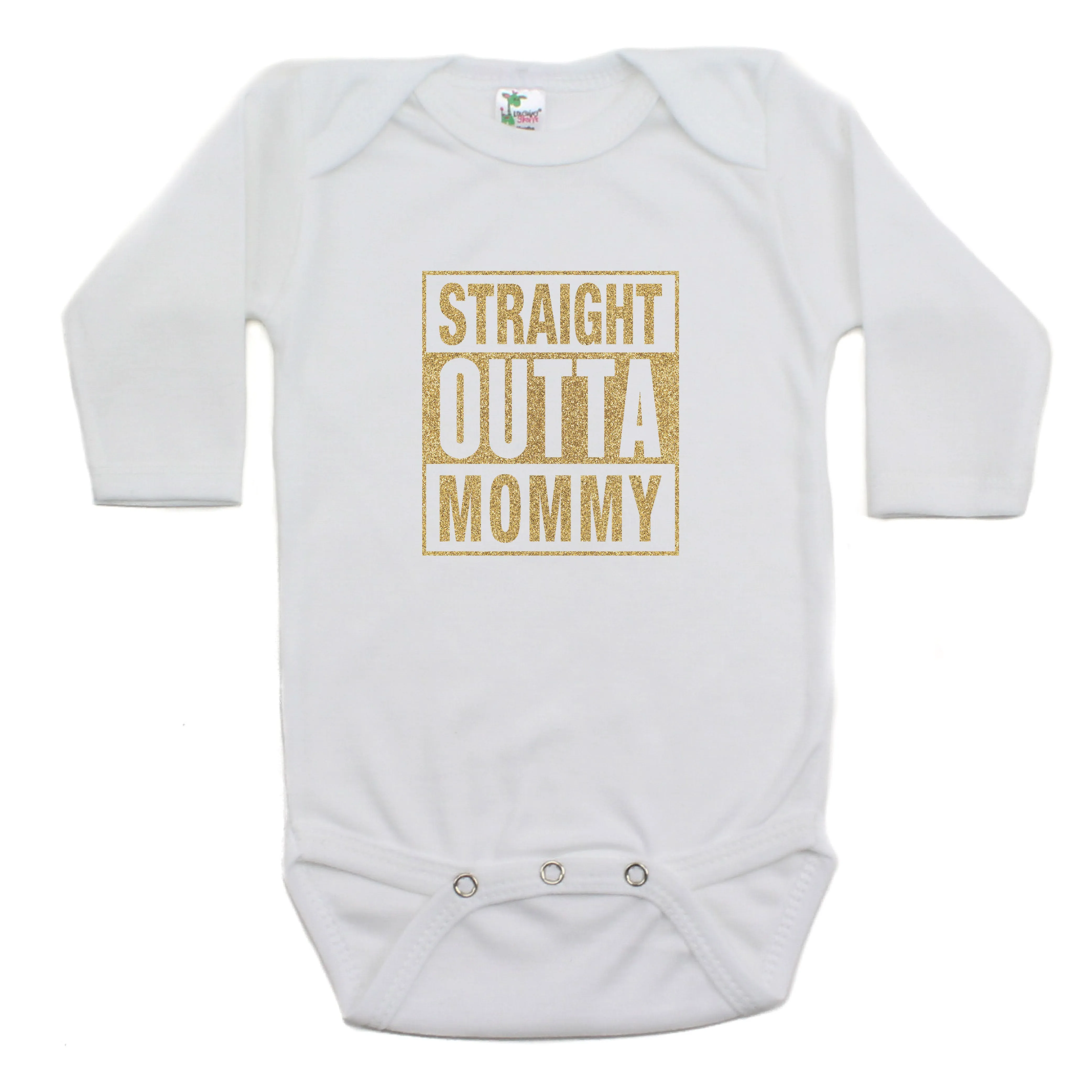 Straight Outta Mommy Bodysuit Long Sleeve Bodysuit
