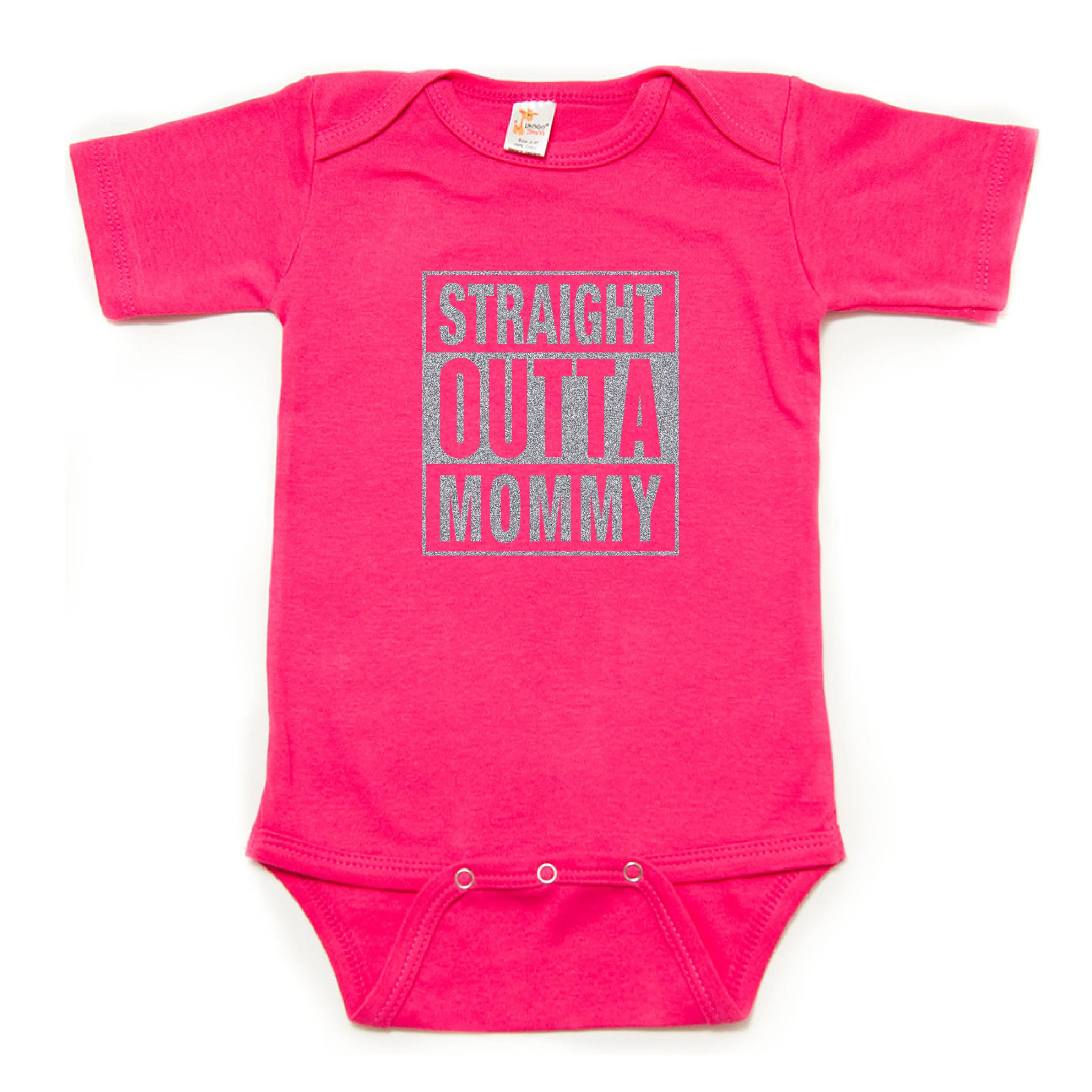 Straight Outta Mommy Bodysuit Short Sleeve Bodysuit