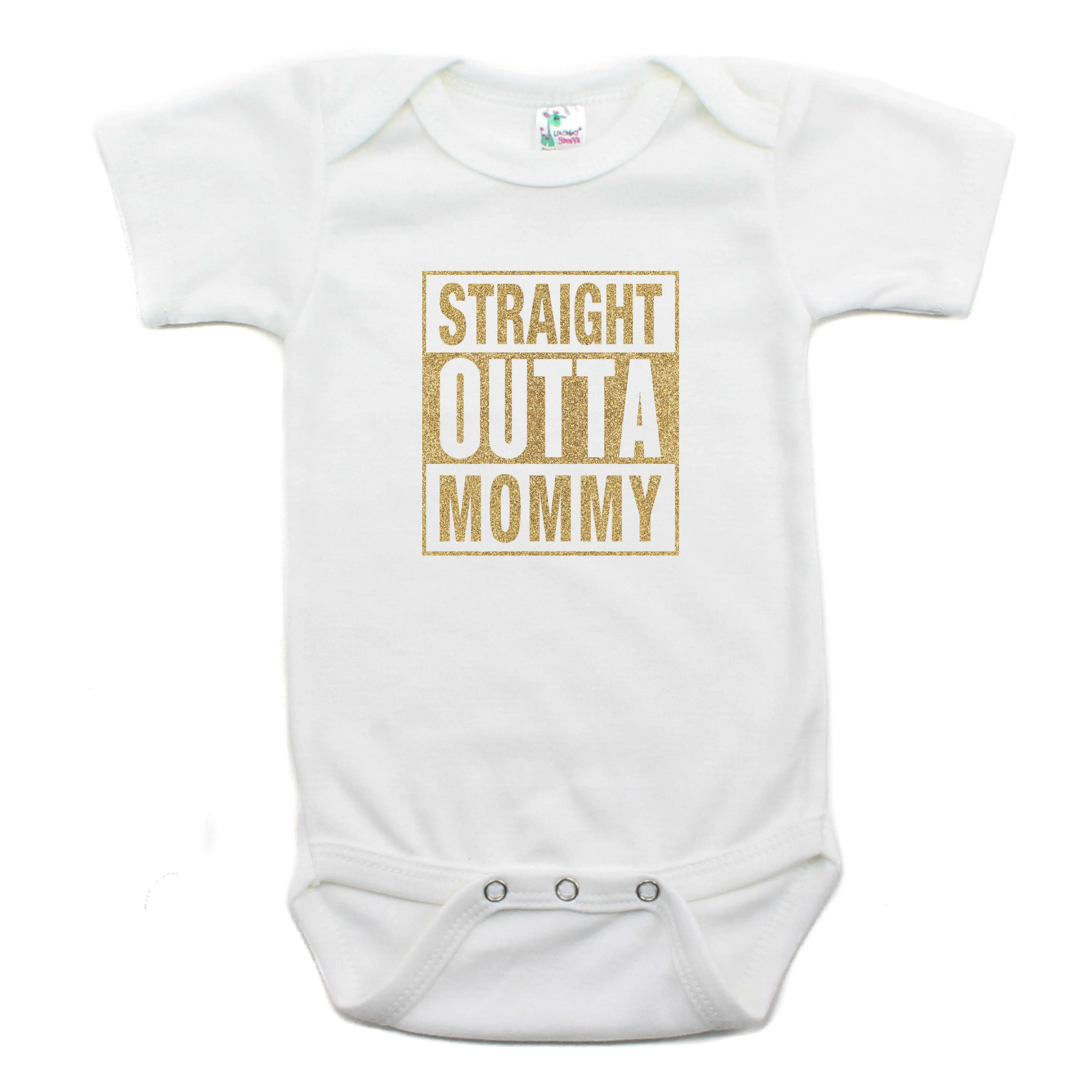 Straight Outta Mommy Bodysuit Short Sleeve Bodysuit