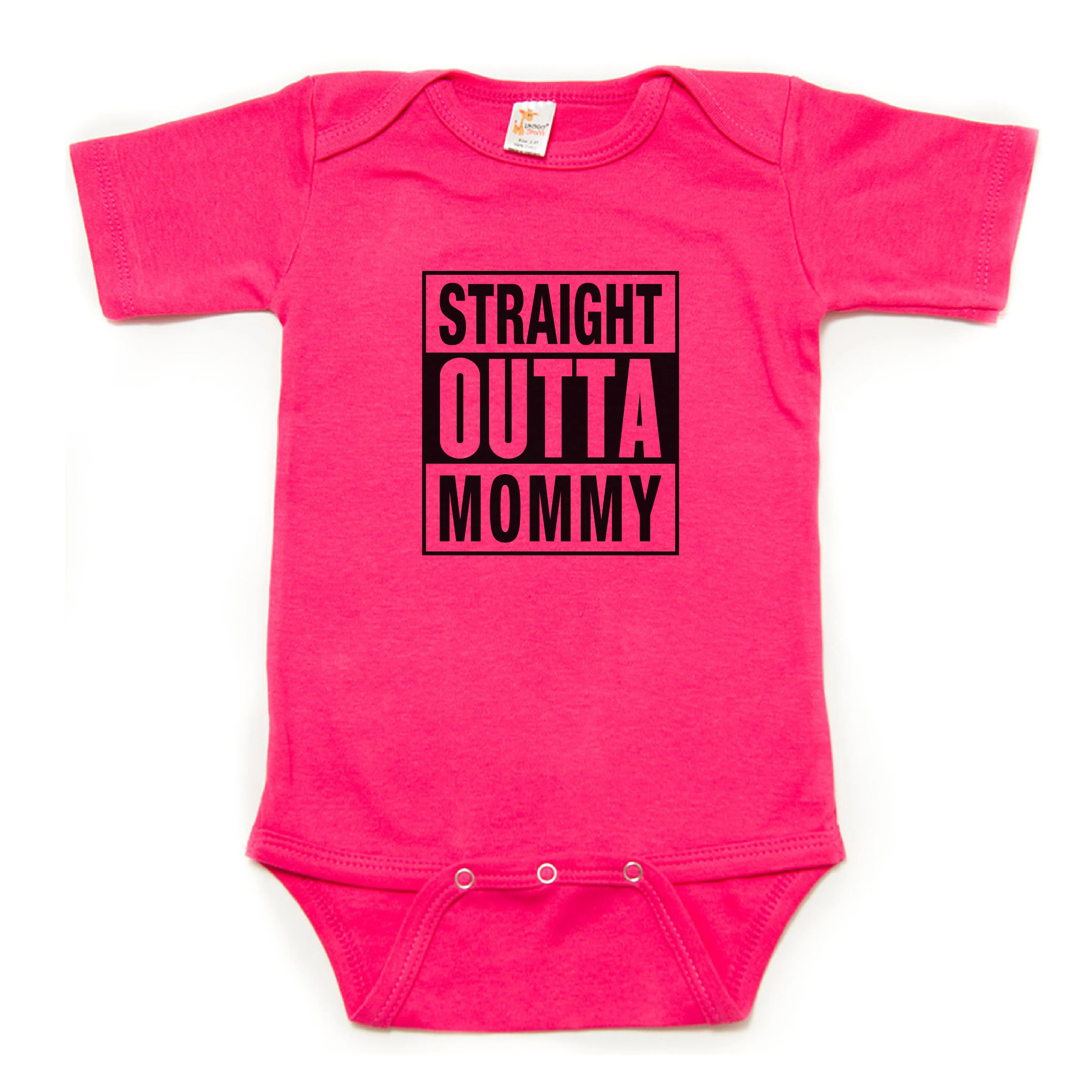Straight Outta Mommy Bodysuit Short Sleeve Bodysuit