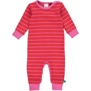 Stripe Bodysuit, Lollipop/Fuchsia