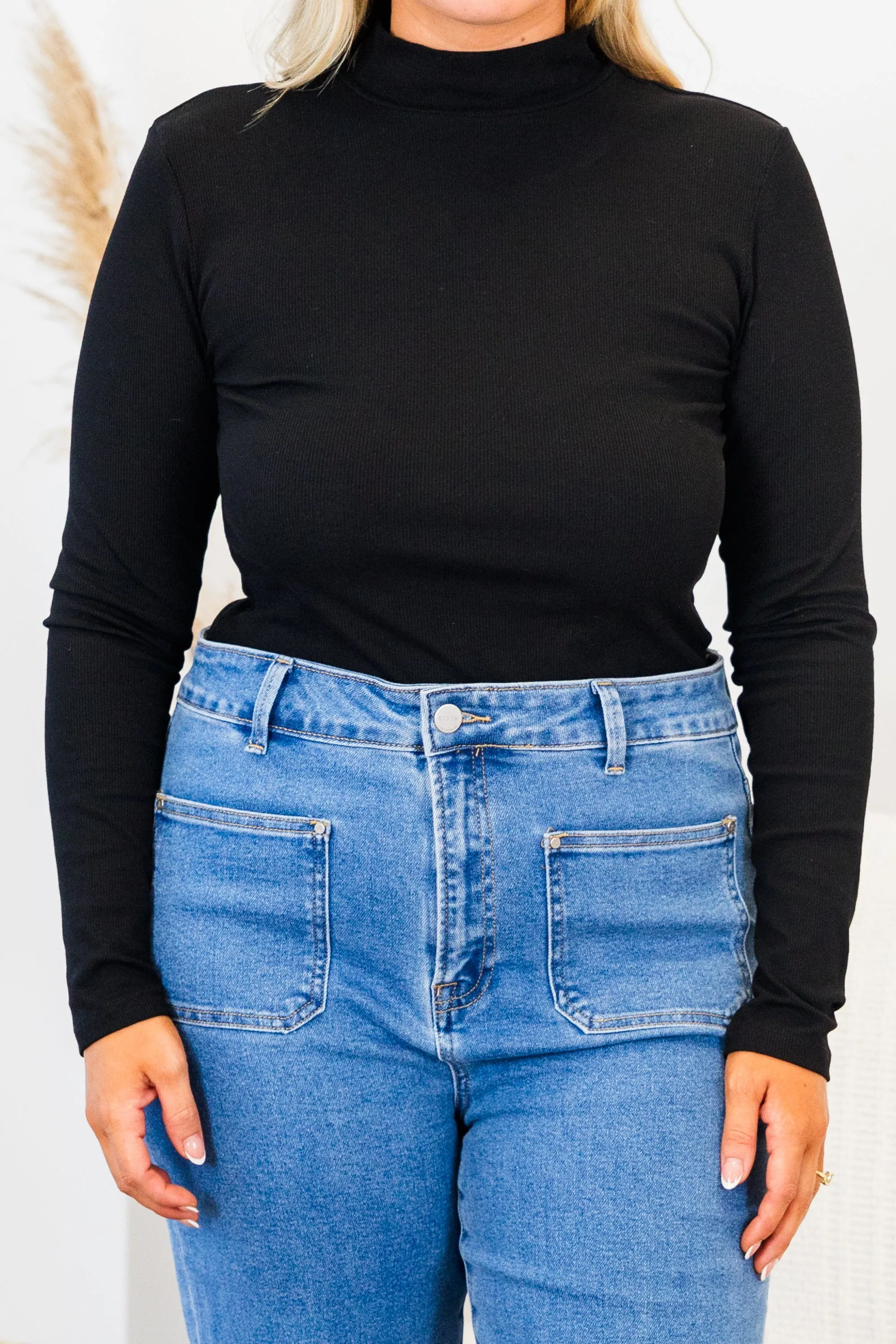 Suit Yourself Bodysuit, Black
