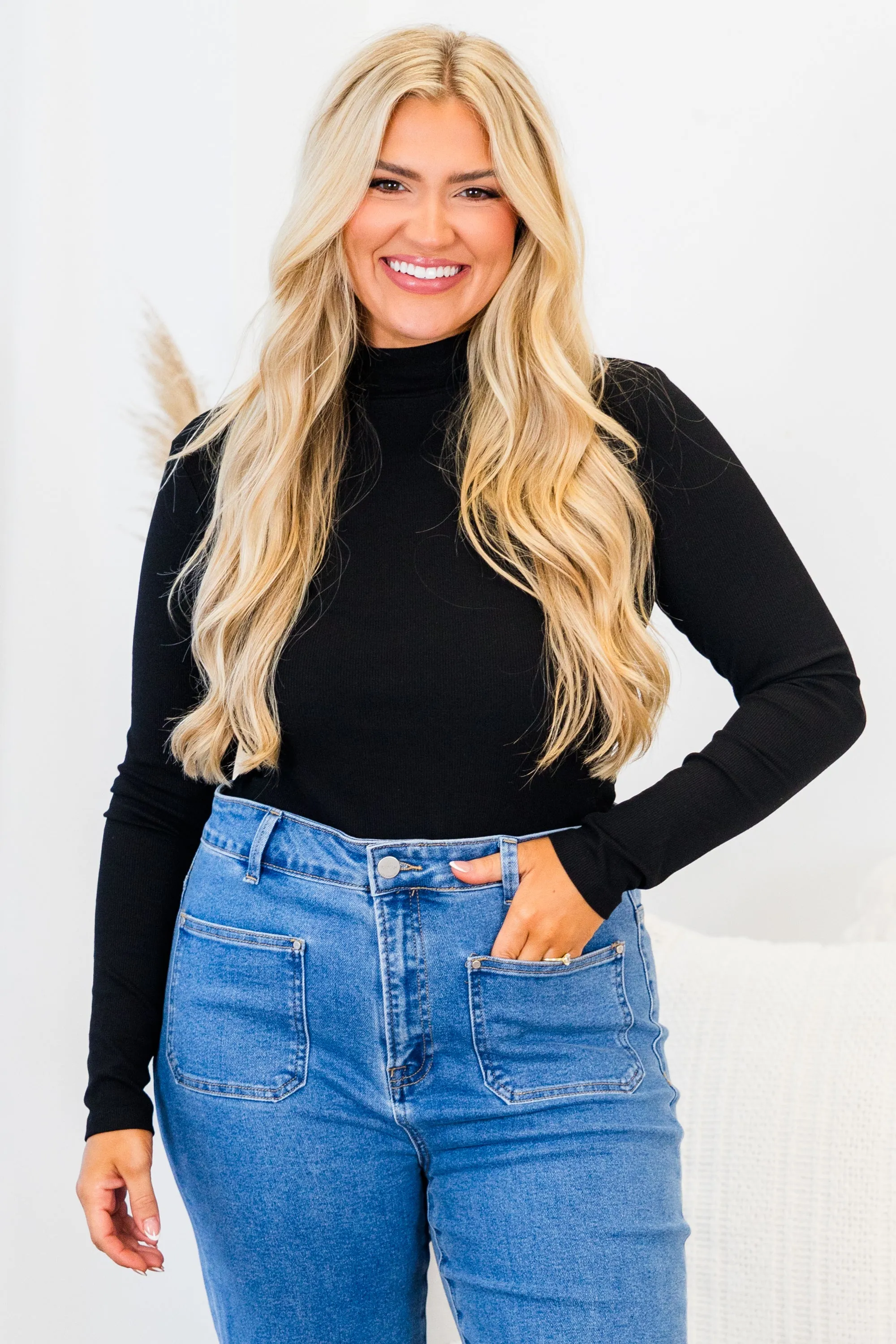 Suit Yourself Bodysuit, Black
