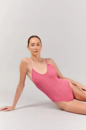Summi Knit Bodysuit - Pink