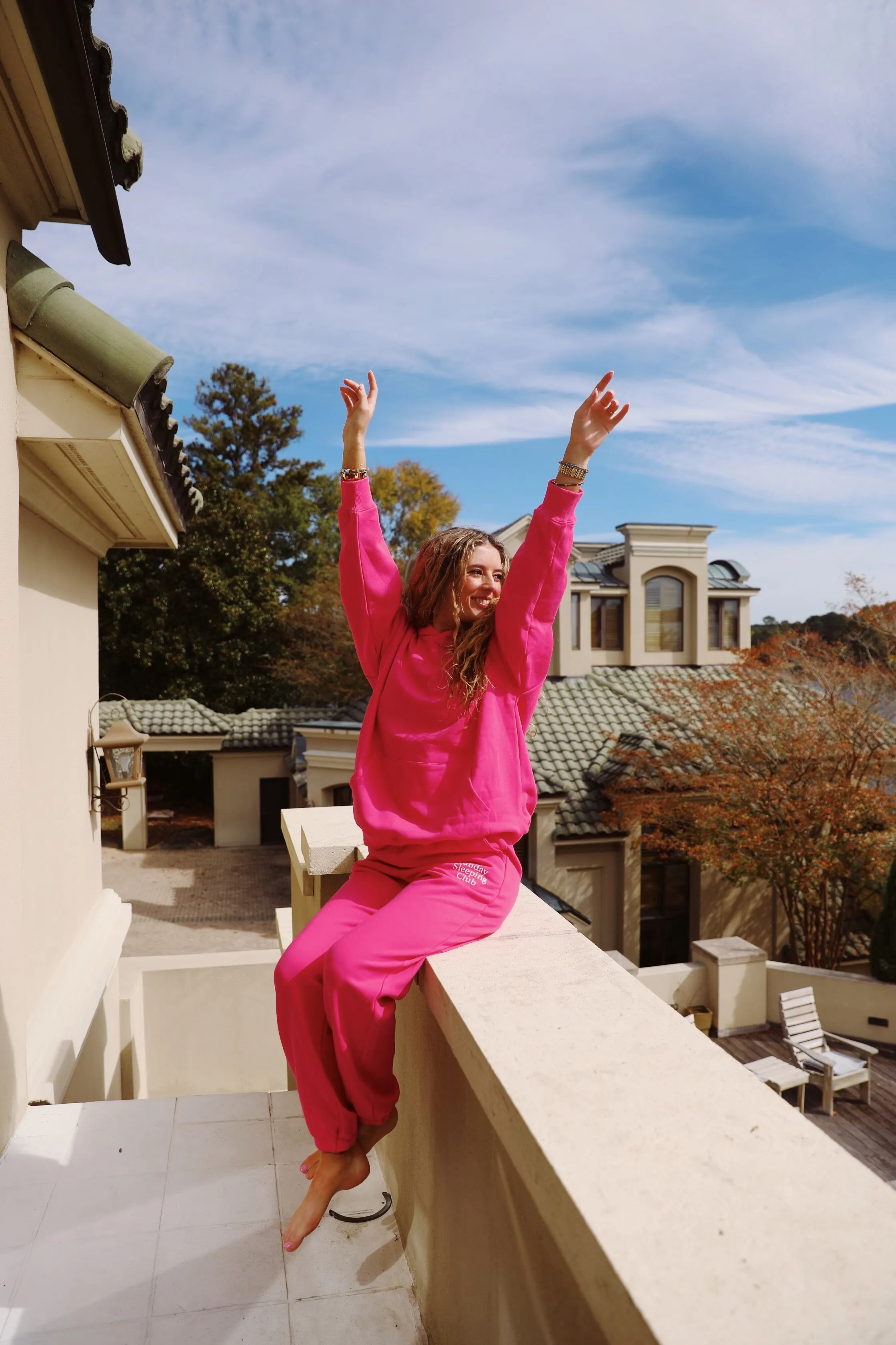 Sunday Sleeping Club Joggers - Pink