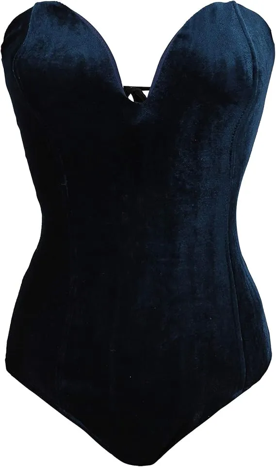 Sweetheart One Piece Black Bodysuit