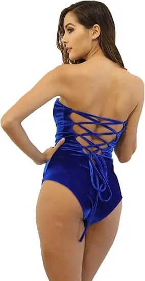 Sweetheart One Piece Black Bodysuit