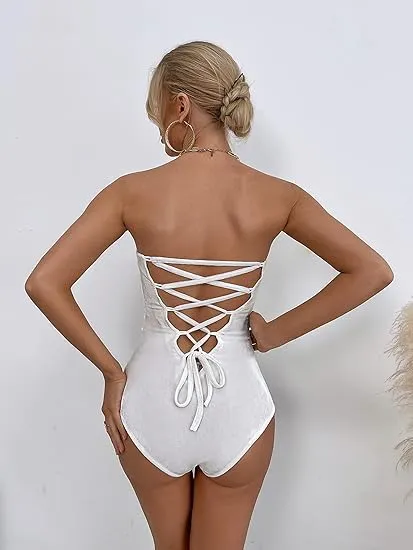 Sweetheart One Piece White Bodysuit