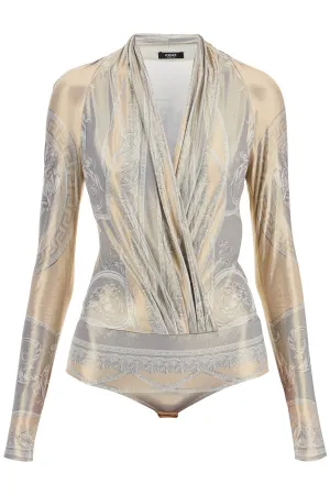The Cup Of The Laminated Jersey Bodysuit
