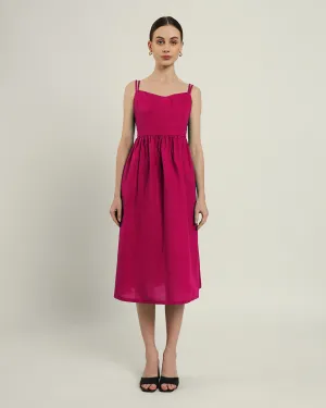 The Haiti Berry Cotton Dress