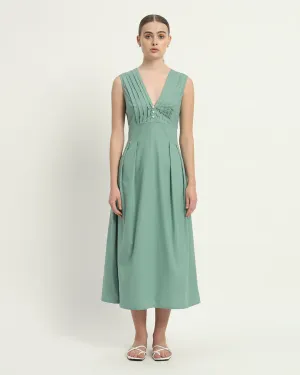 The Mendoza Mint Cotton Dress