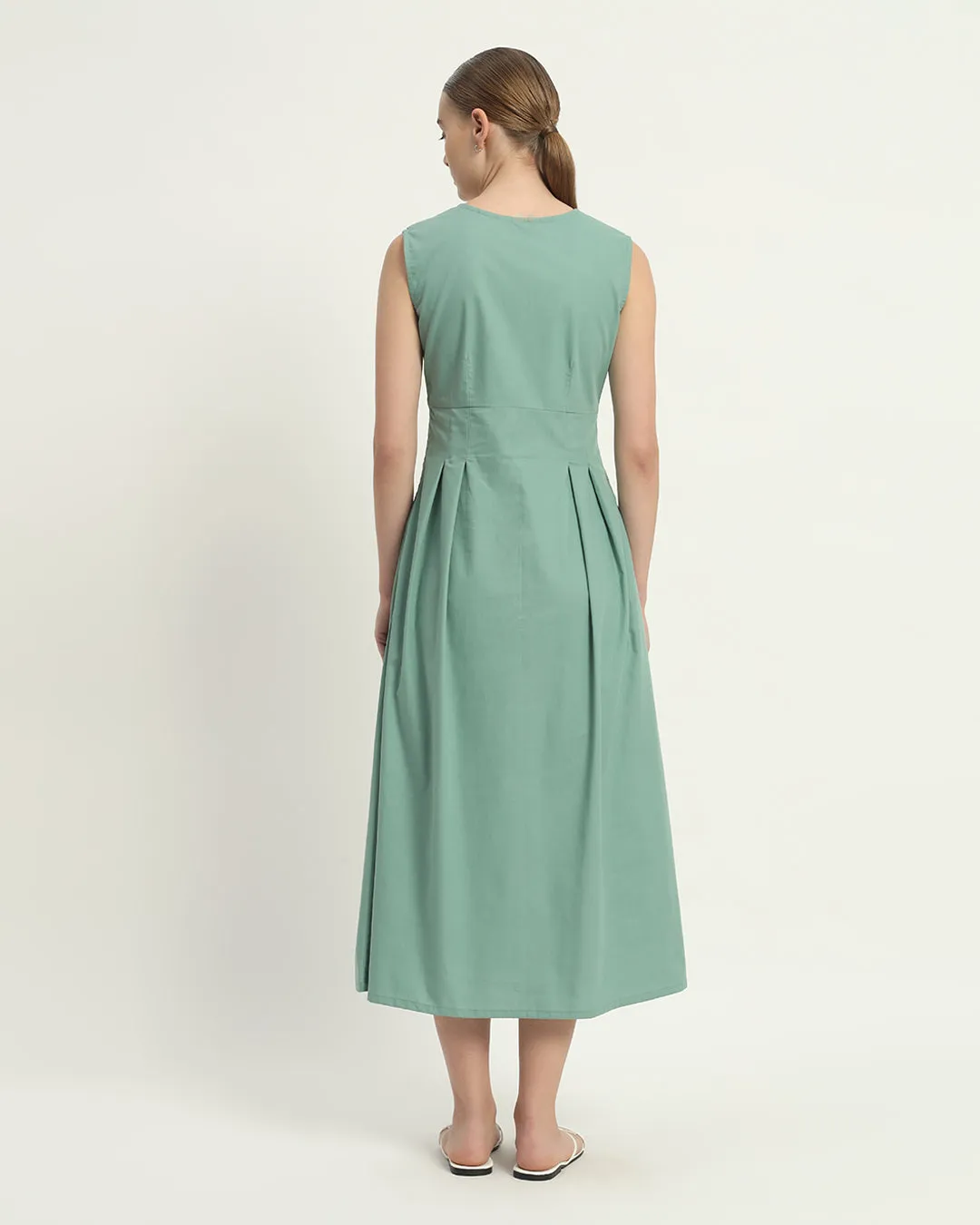 The Mendoza Mint Cotton Dress