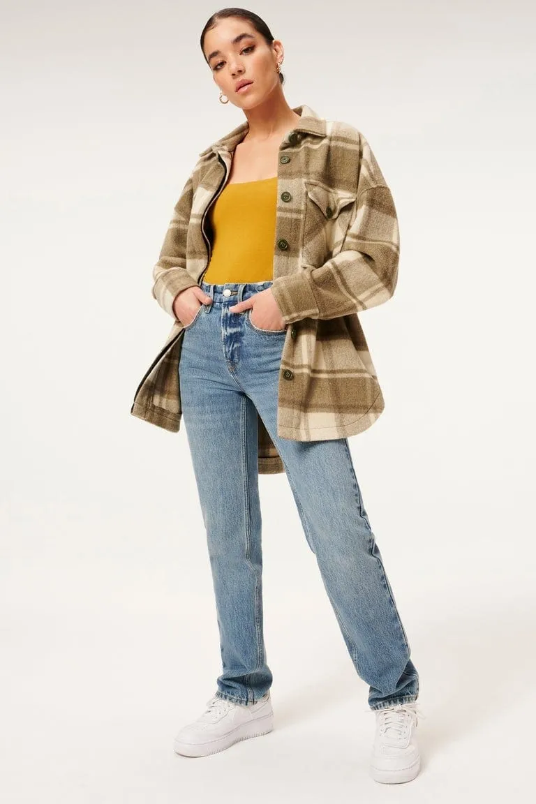 The Modern Tank Bodysuit Goldenrod