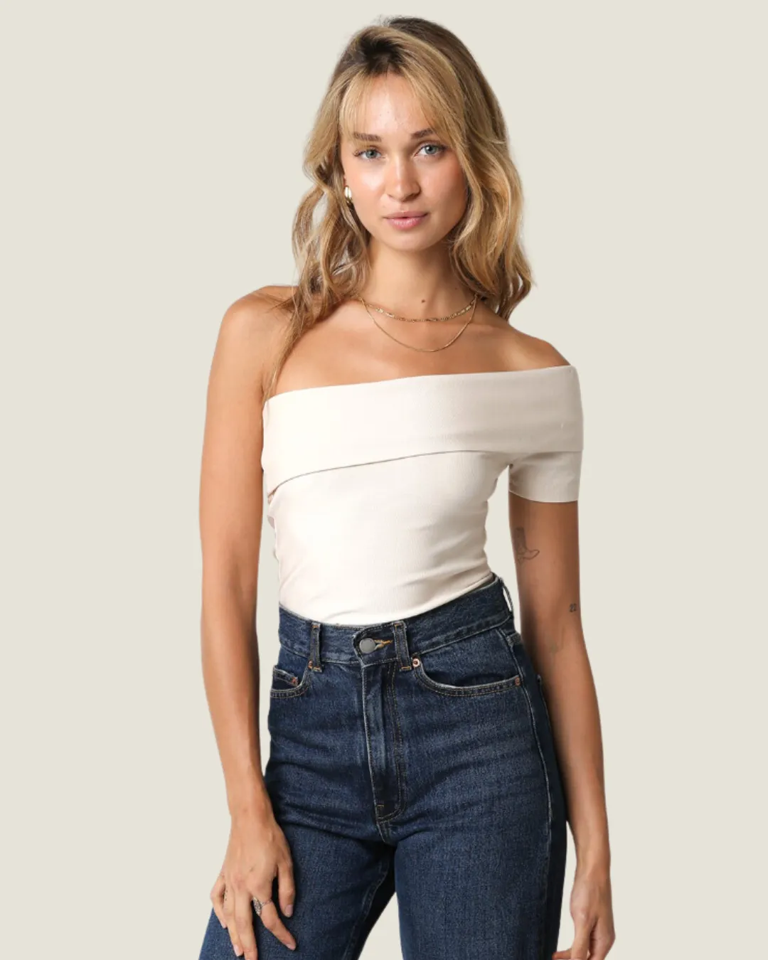 The Vanessa: One Shoulder Bodysuit