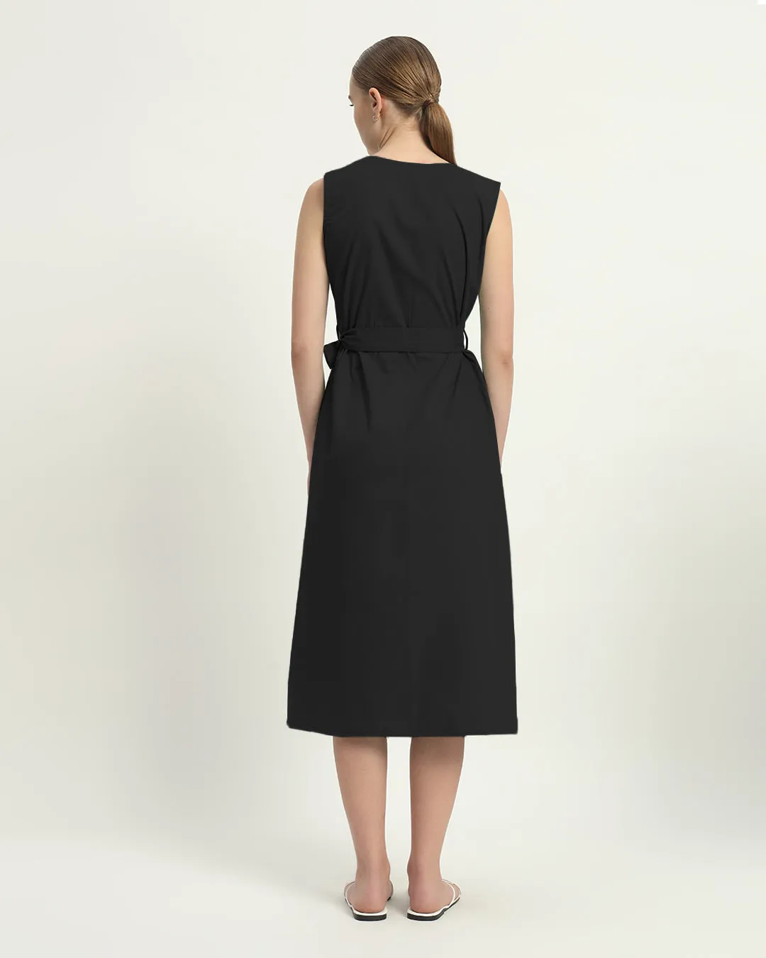 The Windsor Noir Cotton Dress