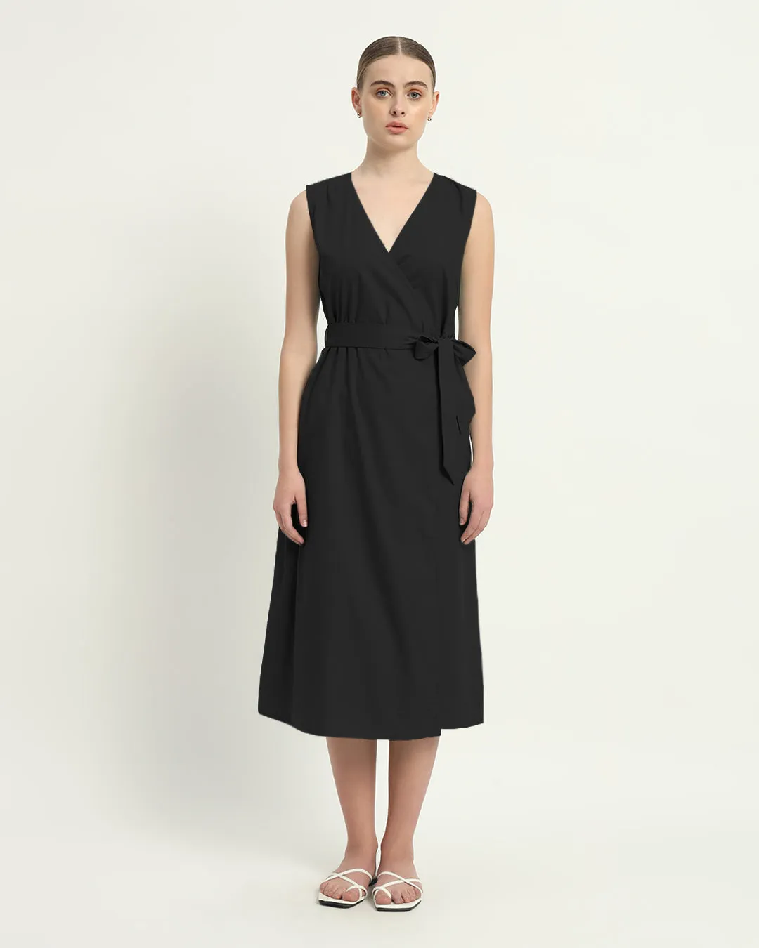 The Windsor Noir Cotton Dress