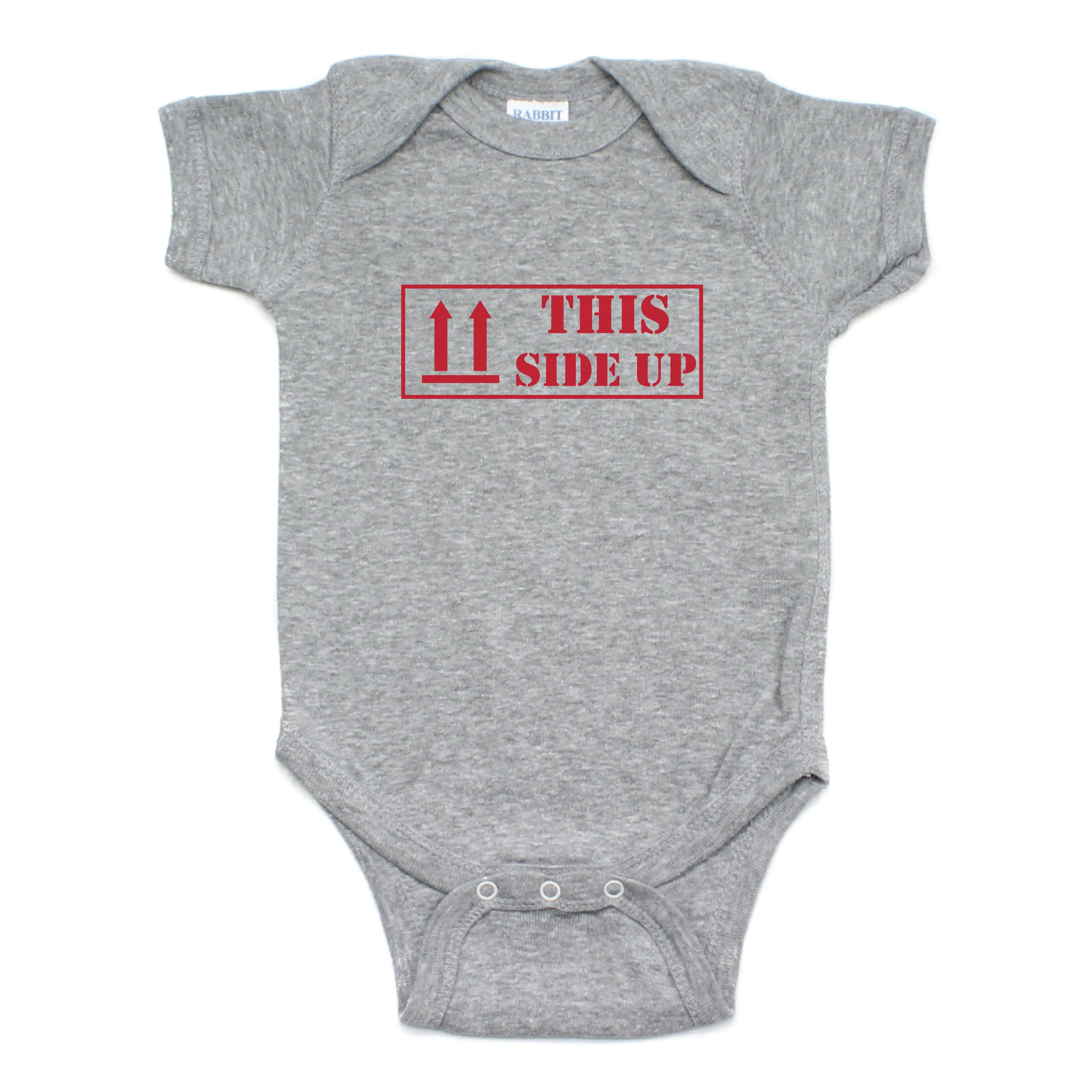This Side Up Short Sleeve Bodysuit