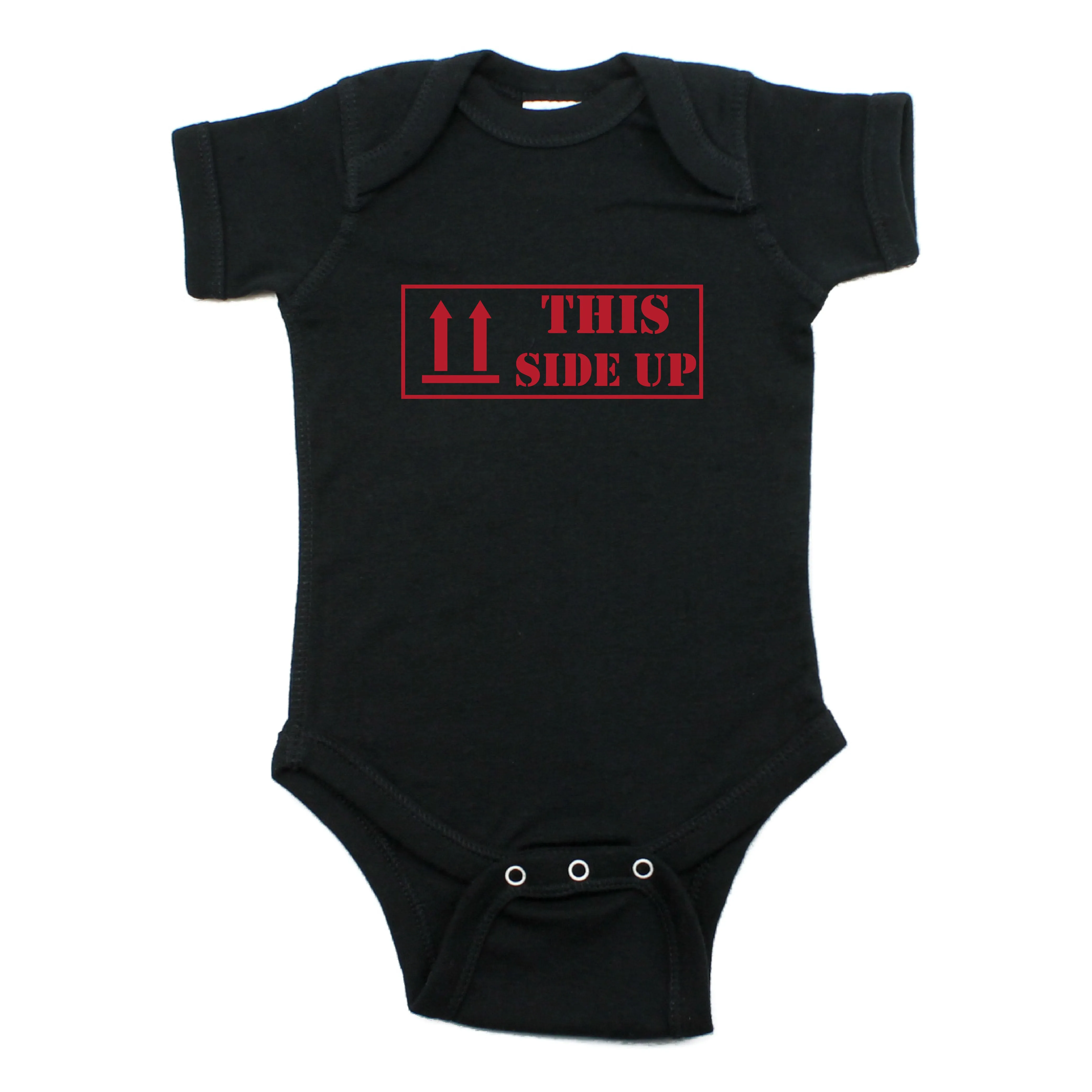 This Side Up Short Sleeve Bodysuit