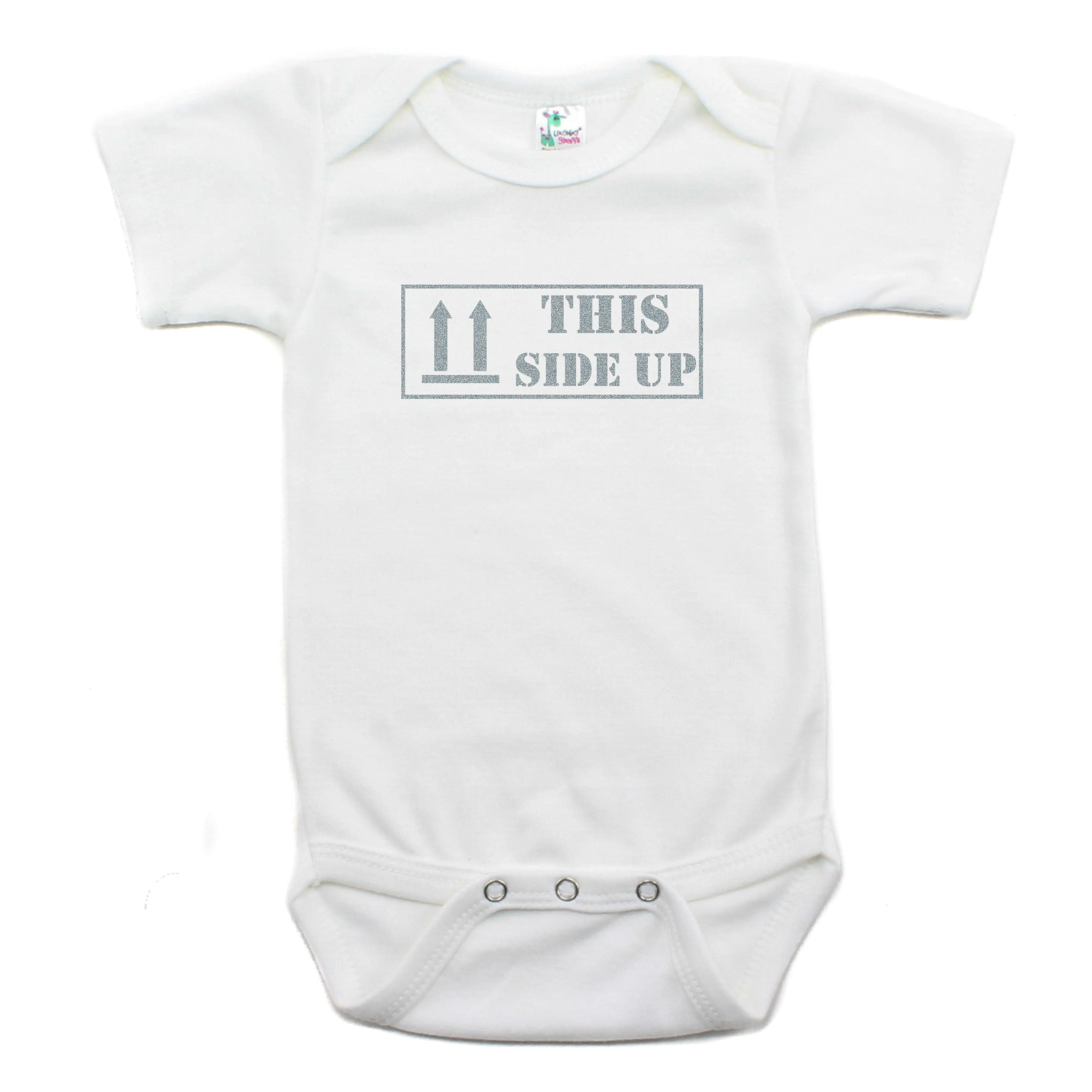 This Side Up Short Sleeve Bodysuit
