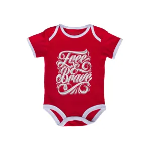 Trooper Free And Brave Baby Bodysuit