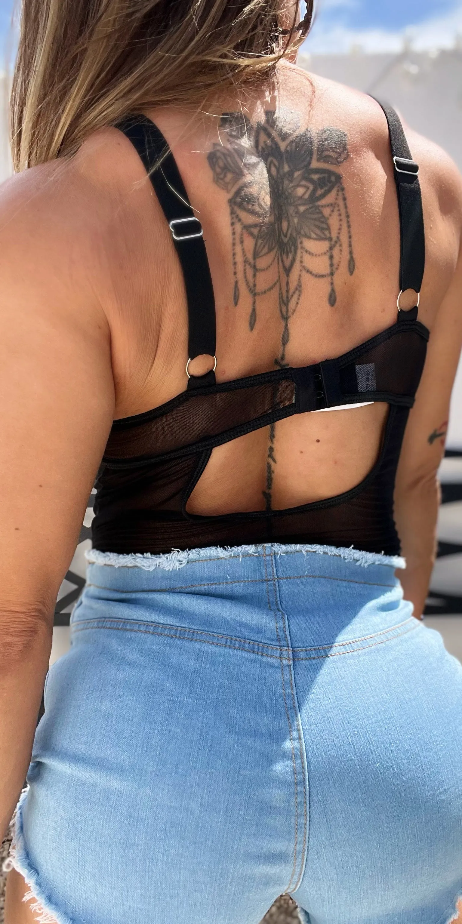 Try Mesh Bodysuit