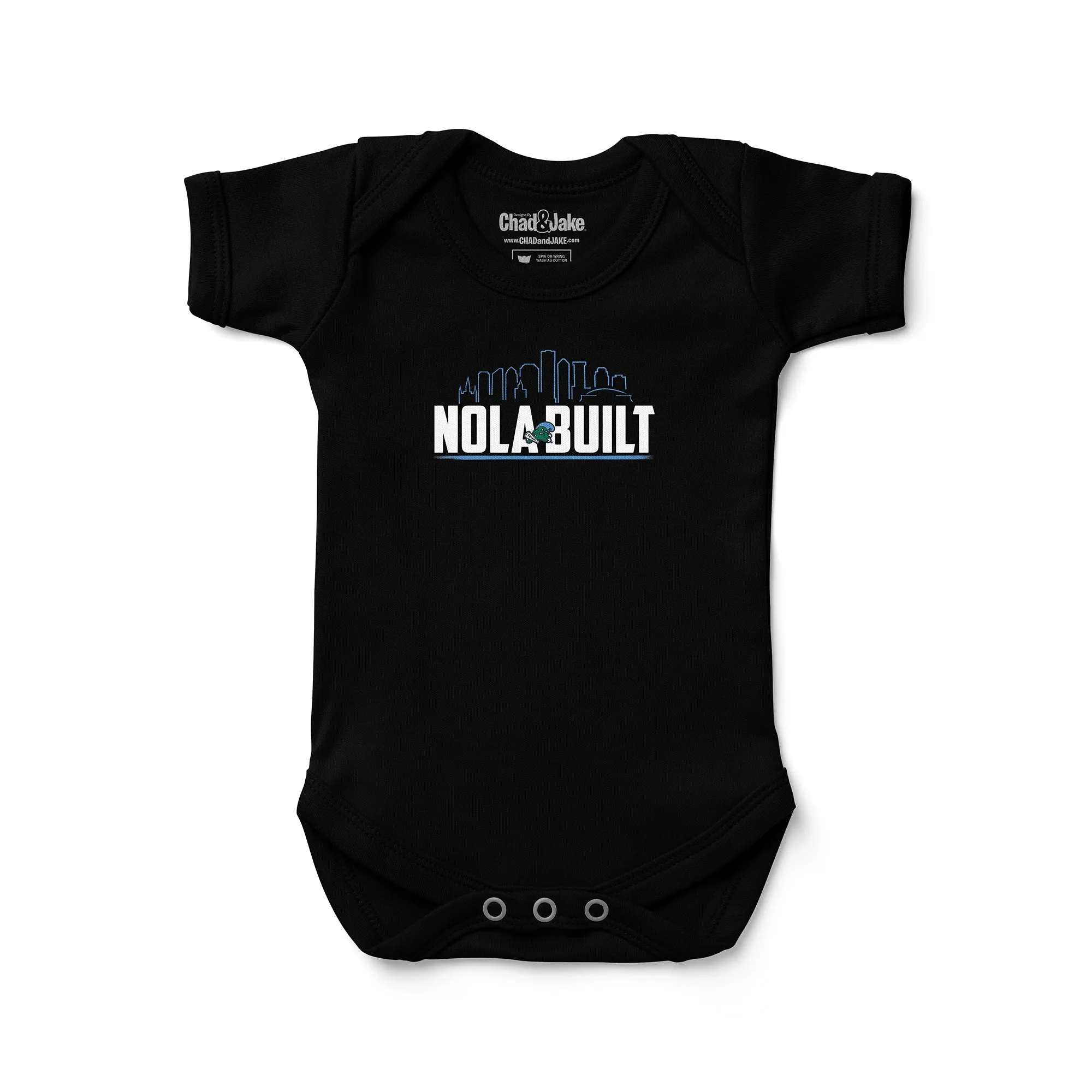 Tulane Green Wave Nola Built Bodysuit