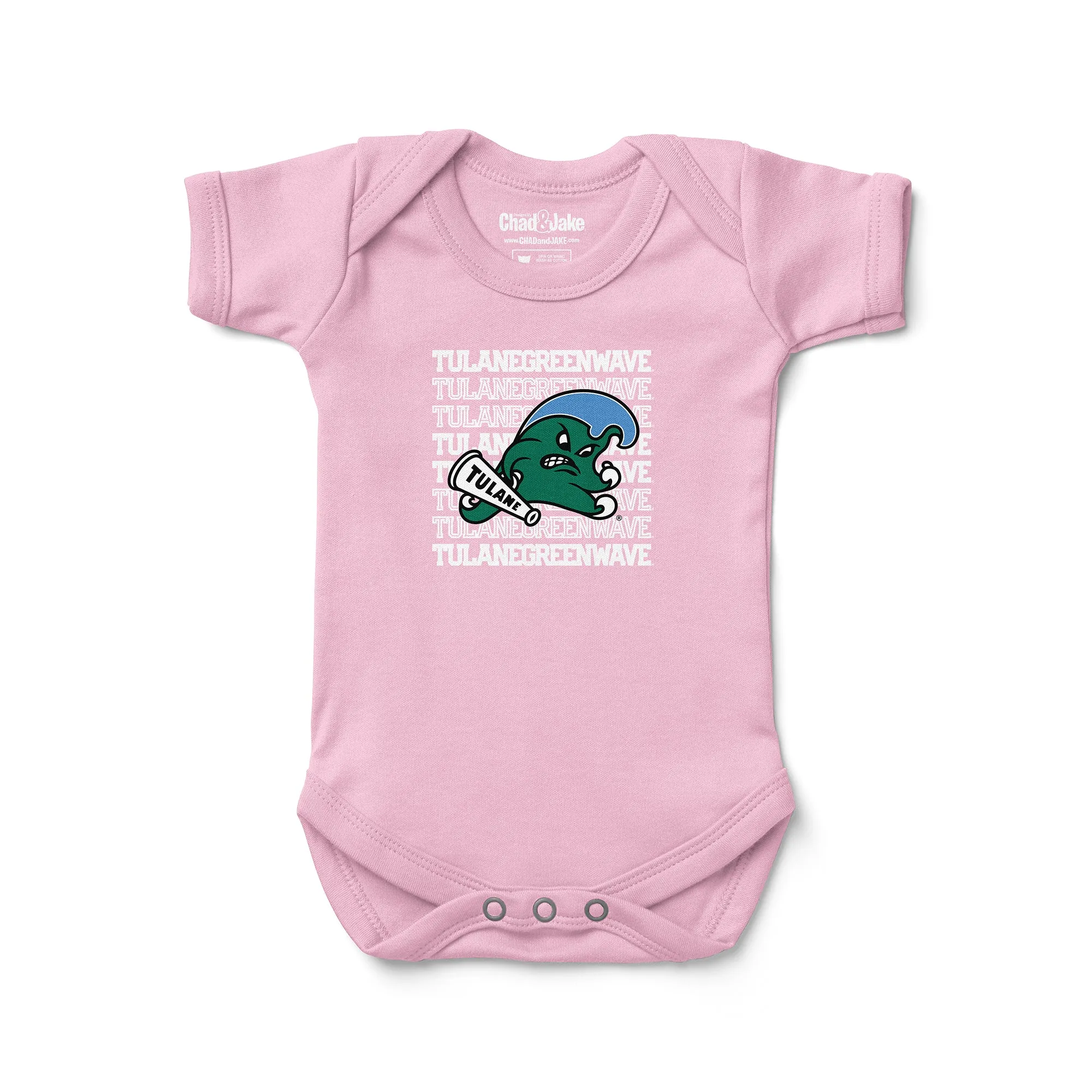 Tulane Green Wave Retro Bodysuit
