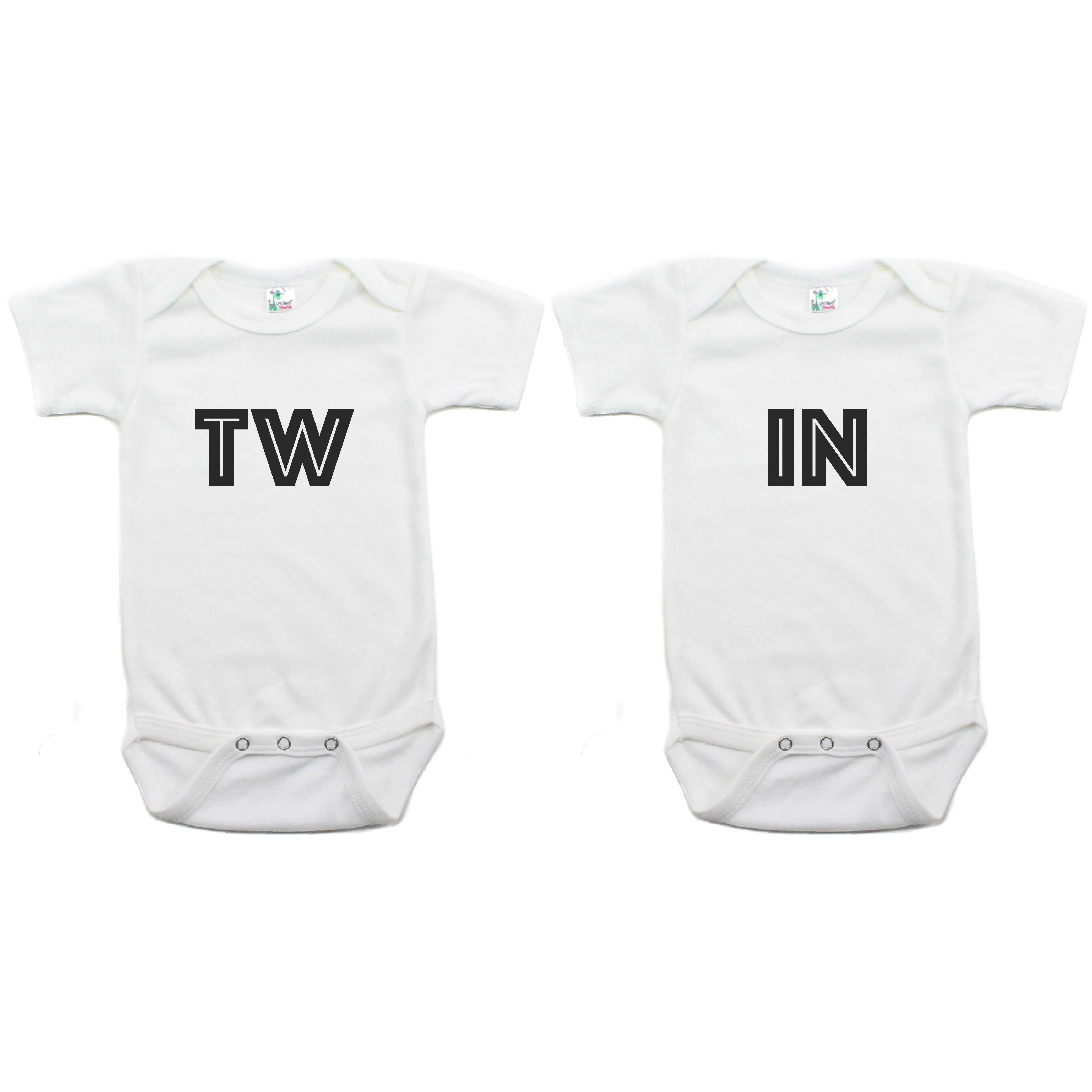 Twin Set TW IN Short Sleeve Infant Bodysuit