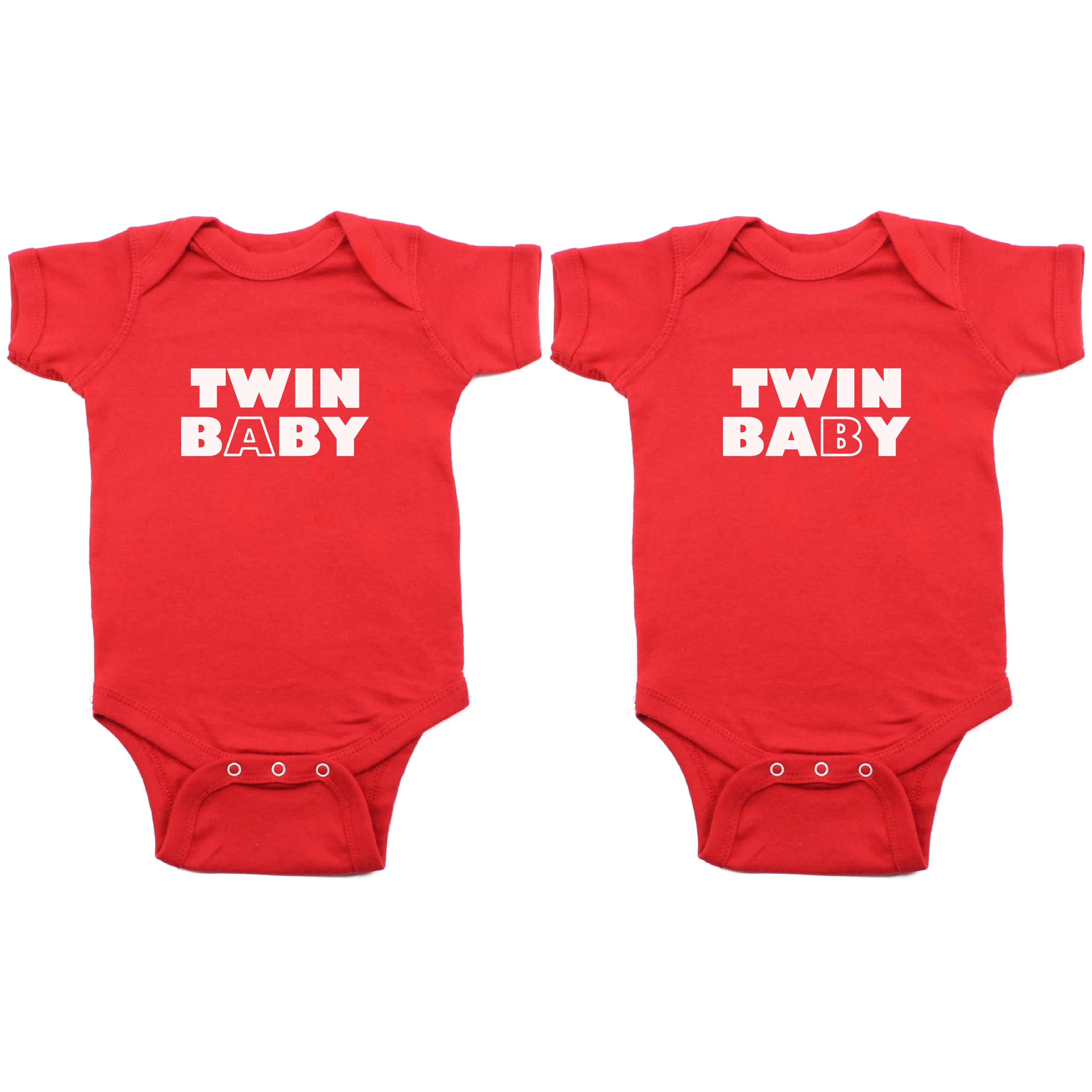 Twin Set Twin Baby Short Sleeve Infant Bodysuit