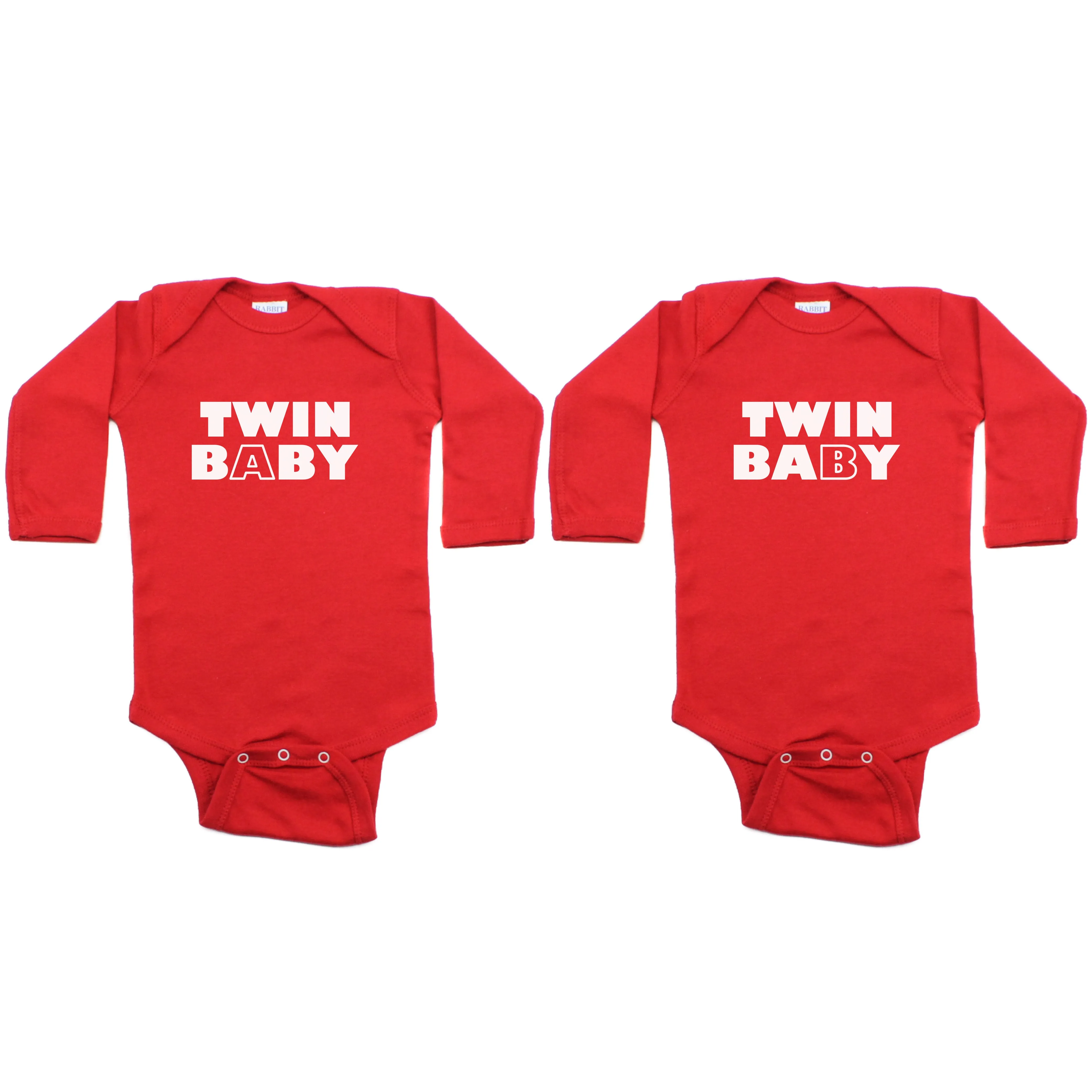 Twin Set Twin Baby Sleeve Infant Bodysuit