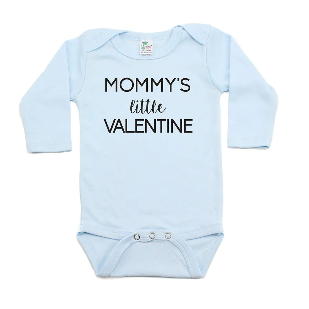 Valentine's Day Mommy's Little Valentine Long Sleeve Infant Bodysuit