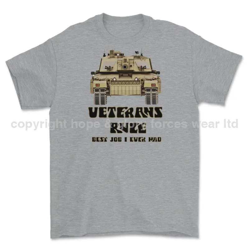 Veterans Rule Chally Tank Best Job I Ever Had Print T-Shirt