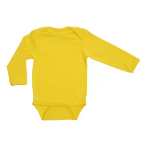 Vibrant Yellow Long Sleeve Onesie