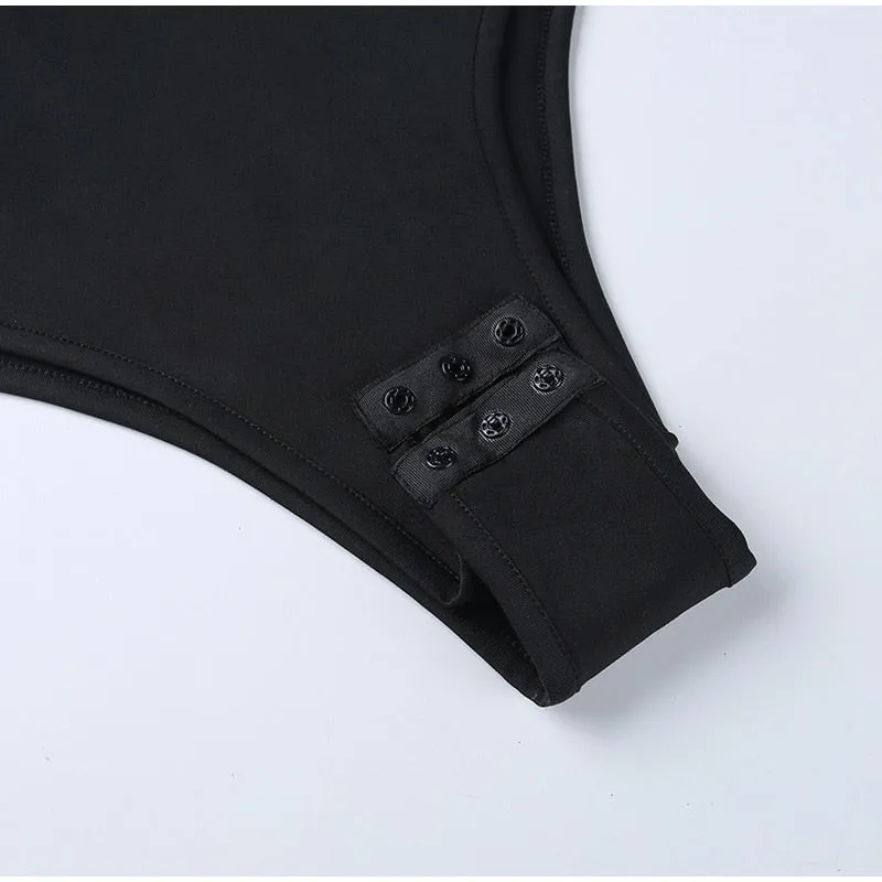 Vivian Deep V-neck Bodysuit
