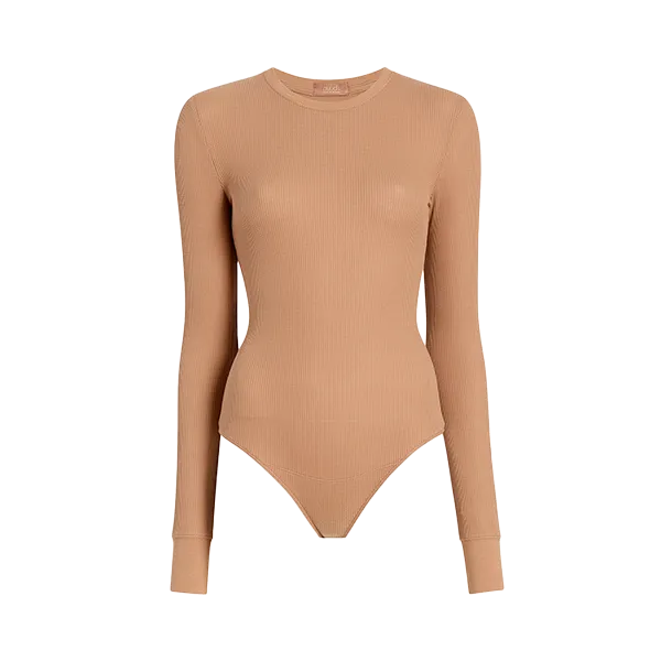 Waffle Bodysuit | Cinnamon