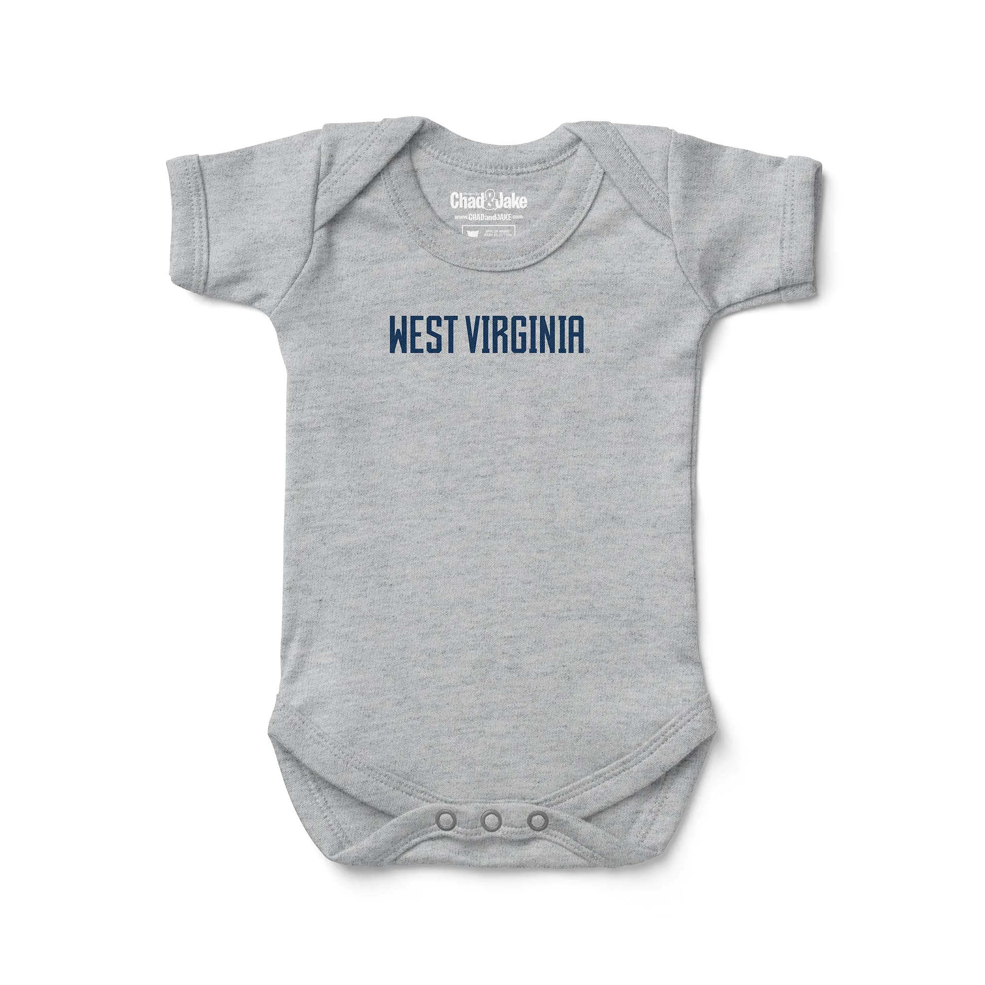 West Virginia Mountaineers Wordmark Bodysuit